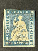 Zwitserland 1854/1855 - Zwitserland 1856–1857 – Zittende, Timbres & Monnaies