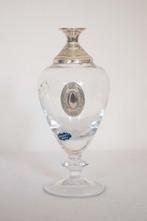 Vaas  - Glas, 800 zilver, 925 zilver, Antiquités & Art, Antiquités | Argent & Or
