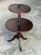 Bijzettafel - Hout - Tafel met twee niveaus, Antiek en Kunst