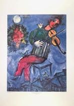 Marc Chagall - Der blaue Geiger - Th blue fiddler - Artprint