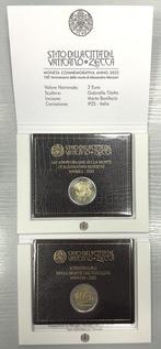Vaticaan. 2 Euro 2023 Manzoni + Perugino (2 monnaies)