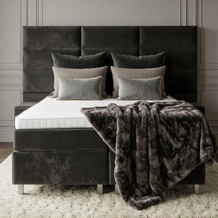 van Schaik Boxspring Platinum Deluxe - 200 x 220, Huis en Inrichting, Slaapkamer | Boxsprings