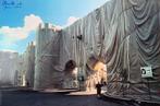 Christo (after) - Wrapped Roman Wall 1974, handsigned