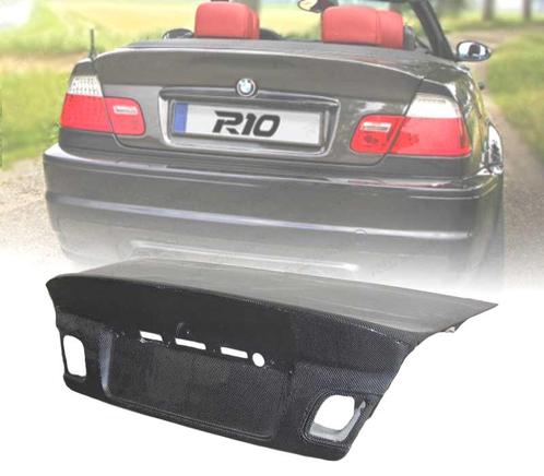 PORTE DE COFFRE ARRIÈRE POUR BMW E46 CABRIO 99-05 CARBONE, Auto-onderdelen, Carrosserie, Verzenden