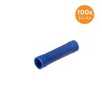 Doorverbinder Geïsoleerd Blauw (1.5-2.5mm) 100 Stuks, Ophalen of Verzenden, Nieuw