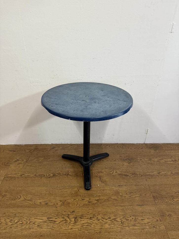 Gebruikte Terrastafel (70cm) - T1567- Vintage/Café, Huis en Inrichting, Tafels | Eettafels, Ophalen