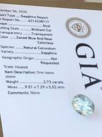 1 pcs Blauw Saffier - 2.73 ct - Gemological Institute of, Nieuw