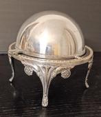 stile Queen Ann - Boterschotel - porta caviale - Verzilverd