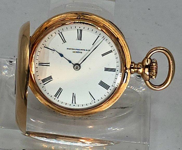 Patek Philippe & Co Geneve - Feine 18kt. Gold Halbsavonette, Handtassen en Accessoires, Horloges | Heren