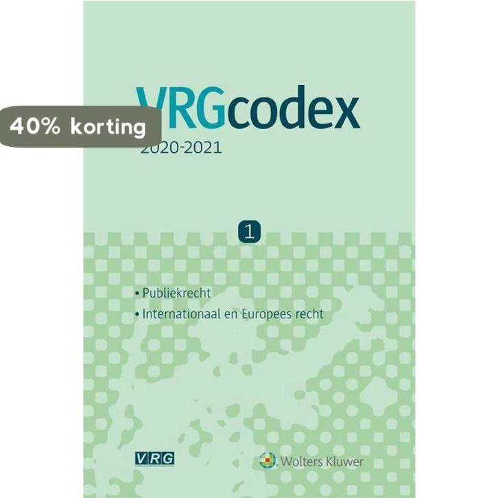 VRG Codex 2020-2021 9789403015941, Boeken, Wetenschap, Gelezen, Verzenden