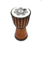 Handgemaakte Djembé-Trommel - Met Brede Bovenkant - 30x17cm, Verzenden, Nieuw