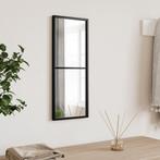 vidaXL Wandspiegel rechthoekig 20x50 cm ijzer zwart, Huis en Inrichting, Woonaccessoires | Spiegels, Verzenden, Nieuw