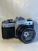 Canon AE-1 , met 50 mm 1.8 lens + UV filter Single lens