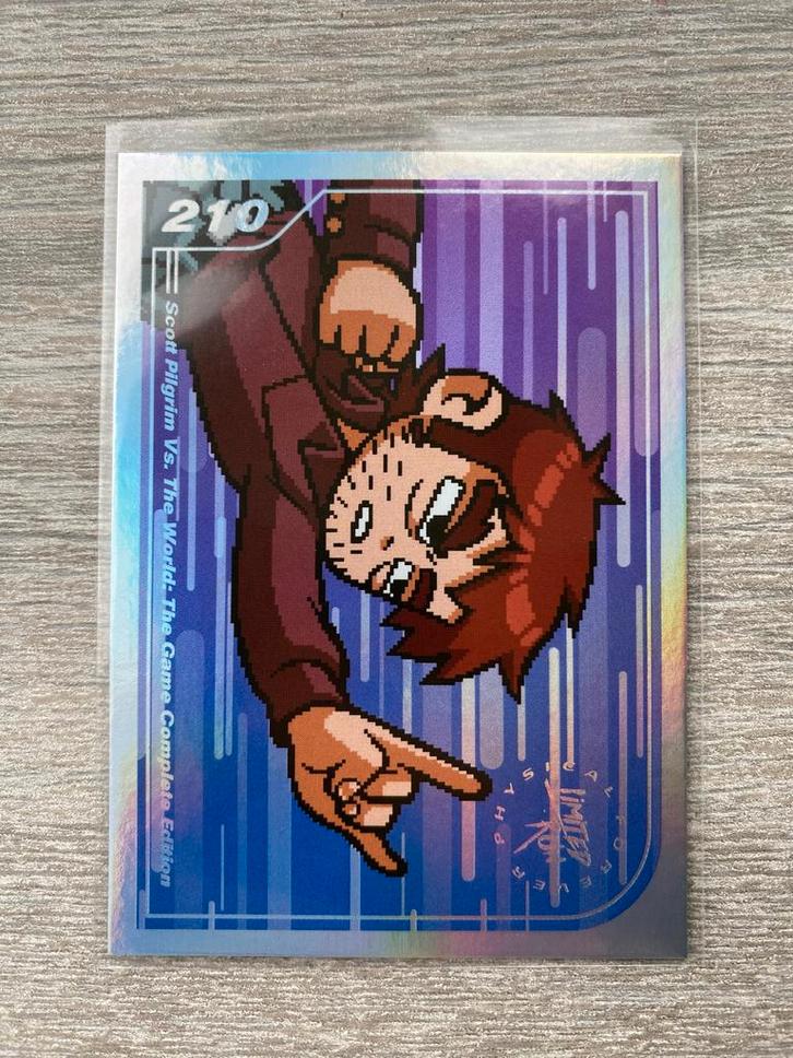 Gen2 #210 Silver Scott Pilgrim Vs. the world Limited run..., Hobby en Vrije tijd, Verzamelkaartspellen | Overige, Zo goed als nieuw