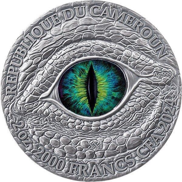Kameroen. 2000 Francs 2024 Oriental Lung - The Dragonology -, Postzegels en Munten, Munten | Europa | Niet-Euromunten