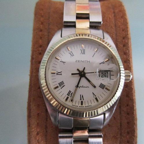 Zenith - Captain - Zonder Minimumprijs - Dames - 1980-1989, Handtassen en Accessoires, Horloges | Antiek