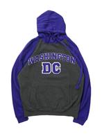 Vintage Washington DC paars/grijs Hoodie maat L, Vêtements | Hommes, Pulls & Vestes, Ophalen of Verzenden