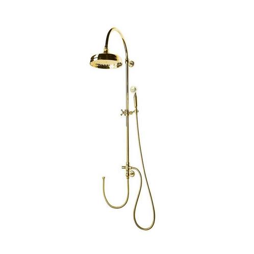 Regendouche Opbouwset Sapho Vanity Retro Goud (excl., Doe-het-zelf en Bouw, Sanitair, Kraan, Nieuw, Ophalen of Verzenden