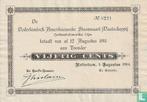 Nederland - Boordgeld NASM (Holland America Line) - 1914, Postzegels en Munten, Bankbiljetten | Nederland, Verzenden, Los biljet