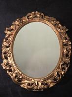 Lijst - Gesso, verguld - Antieke lijst van hout met goud