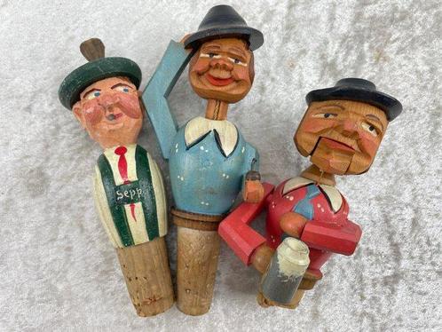 Bouchon de bouteille (3) - Bois - Bouchon de bouteille, Antiek en Kunst, Antiek | Keukengerei