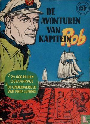 Kapitein Rob - 24.000 mijlen oceaanrace + De onderwereld..., Boeken, Stripverhalen, Zo goed als nieuw, Eén stripboek, Verzenden