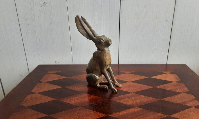 P. Chenet - Beeld, Konijn - 14.5 cm - Brons, Antiek en Kunst, Curiosa en Brocante