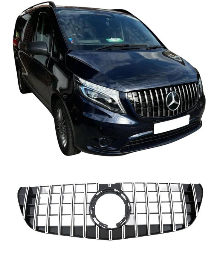 Grill | Mercedes-Benz | Vito 19- 4d bus | W447 | alleen face, Auto-onderdelen, Carrosserie, Nieuw, Mercedes-Benz, Verzenden
