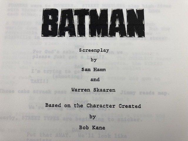 Batman (1989) - Tim Burton, Jack Nicholson and Michael, Verzamelen, Film en Tv