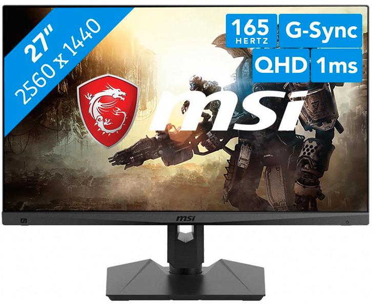 MSI Optix MAG274QRFDE QD Monitoren, Computers en Software, Monitoren, Verzenden