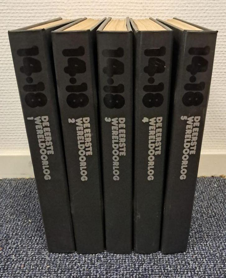 14-18 De Eerste Wereldoorlog (5-delige verzamelband), Boeken, Overige Boeken, Verzenden
