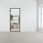 Steel look pendeldeur zonder kozijn, Verzenden