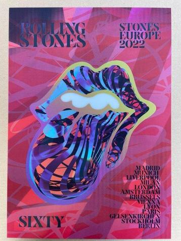 Rolling Stones - Sixty Tour Lenticular 3D Poster Print