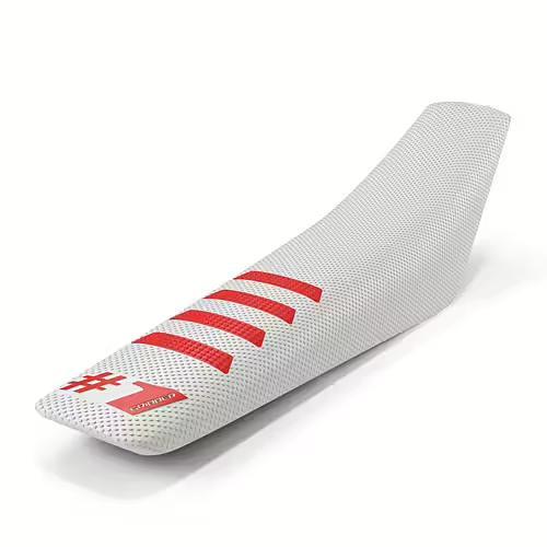 Onegripper waterdicht universeel zadelovertrek Ribbed Wit /, Motoren, Onderdelen | Overige, Verzenden