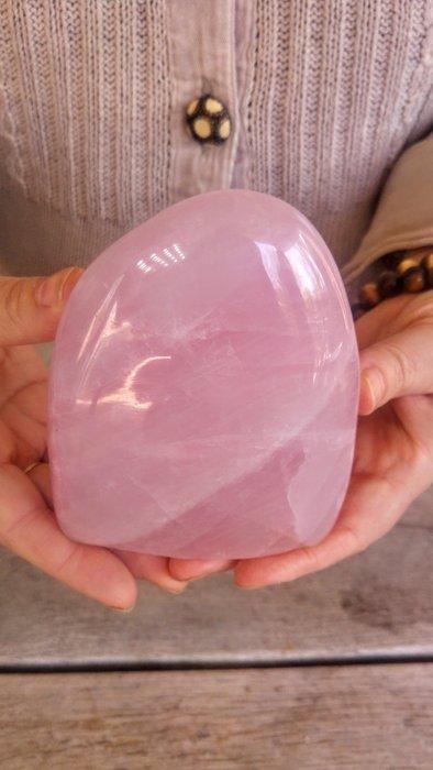 Rozenkwarts - Vrije vorm Prachtige pastelkleurige, Verzamelen, Mineralen en Fossielen