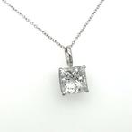 Halsketting - 14 karaat Witgoud - 5.00ct. tw. Diamant, Handtassen en Accessoires, Nieuw