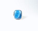 Neonblauw Apatiet Ring / Cabochon / nieuw- 8.8 g - (1)
