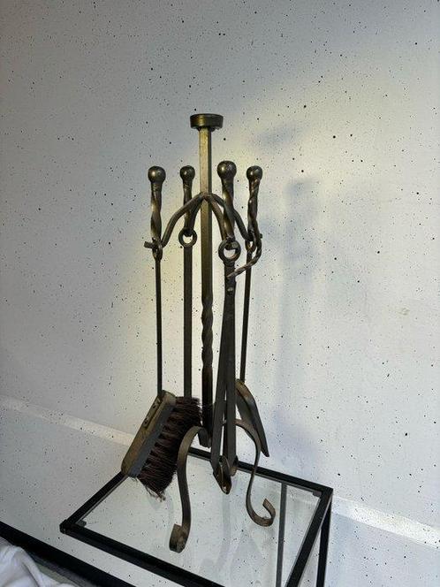 Openhaard accessoire - Antieke The Revenge Metalen, Antiek en Kunst, Curiosa en Brocante