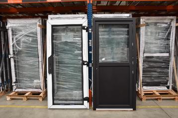 pvc dubbele buitendeur, ramen, schuiframen, RAMENHAL 7039, Ophalen of Verzenden, Buitendeur