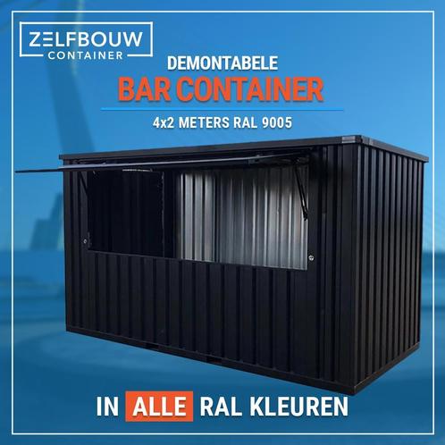 Metalen buitenbar van Zelfbouwcontainer | op voorraad!, Jardin & Terrasse, Verrières