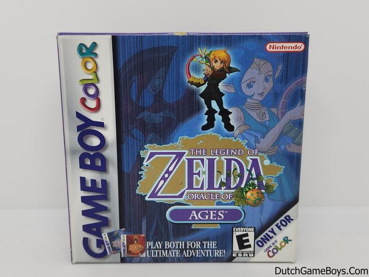 Gameboy Color - The Legend Of Zelda Oracle Of Ages - USA - N, Games en Spelcomputers, Games | Nintendo Game Boy, Gebruikt, Verzenden