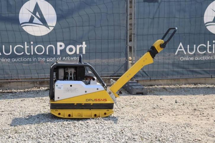 Veiling: Trilplaat Wacker Neuson DPU5545 Diesel, Zakelijke goederen, Machines en Bouw | Overig, Ophalen