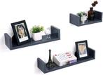 Wandplanken -  - Zwevend – Stijlvol - Zwart, Ophalen of Verzenden, Nieuw