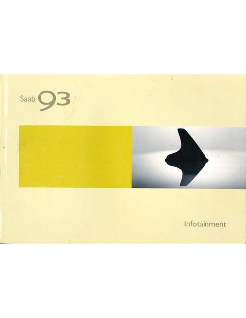 2004 SAAB 9-3 INFOTAINMENT INSTRUCTIEBOEKJE NEDERLANDS, Auto diversen, Handleidingen en Instructieboekjes