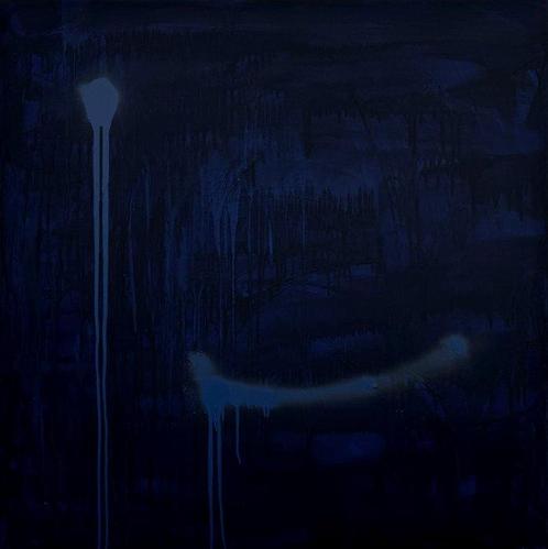 Agathe Toman - BLEU #022, Antiquités & Art, Art | Peinture | Moderne