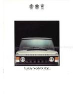 1984 LAND ROVER RANGE ROVER BROCHURE ENGELS, Boeken, Auto's | Folders en Tijdschriften, Nieuw