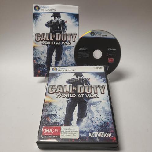 Call of Duty World at War PC, Games en Spelcomputers, Games | Pc, Zo goed als nieuw, Ophalen of Verzenden