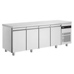 Koelwerkbank | 571L | 4 Deuren (1/1 GN) | 0°C/+10°C  |, Verzenden, Nieuw in verpakking