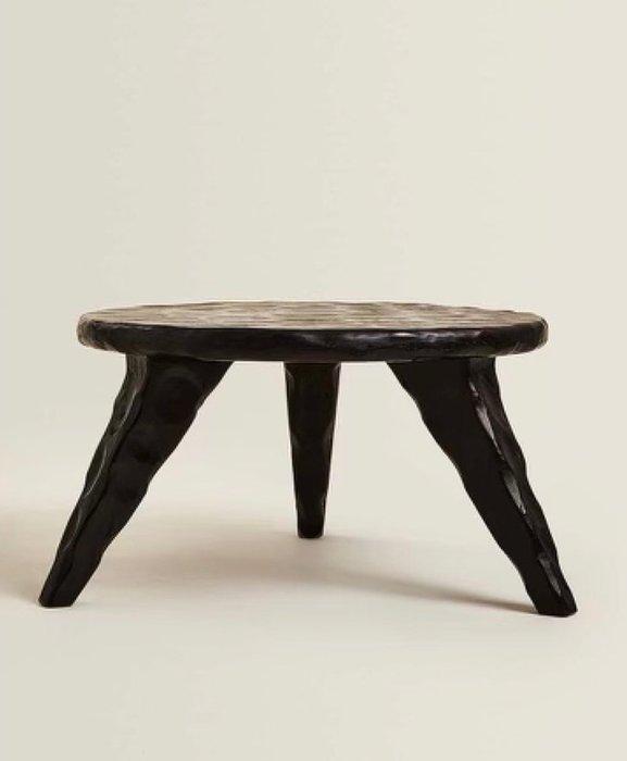 Zara Home - Table basse - Chêne - Table basse martelée, Antiquités & Art, Art | Objets design