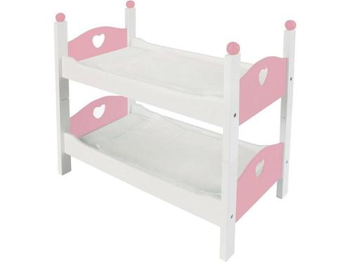 Poppen stapelbedje hout, afm 50,5 x 27,5 x 43 cm, Kinderen en Baby's, Speelgoed | Poppen, Zo goed als nieuw, Verzenden
